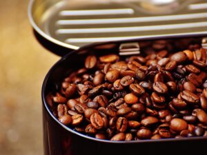 Black Ceylon roasted Ceylon coffee beans