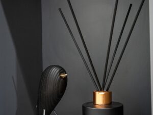 shelf, bird, wood, nature, perfume, incense, incense sticks, fragrance, minimalist